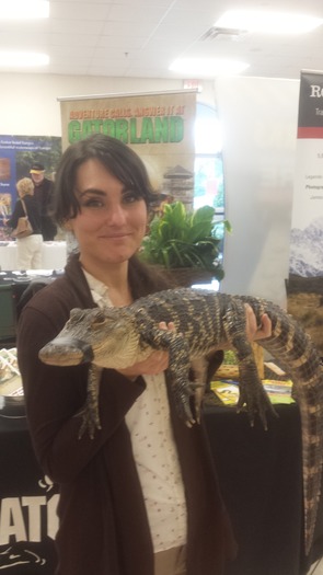 Shannon Holding Gator