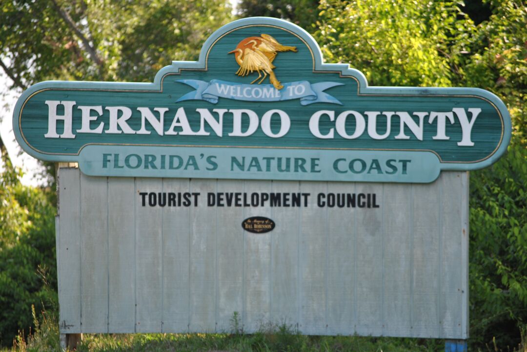 Hernando County Sign