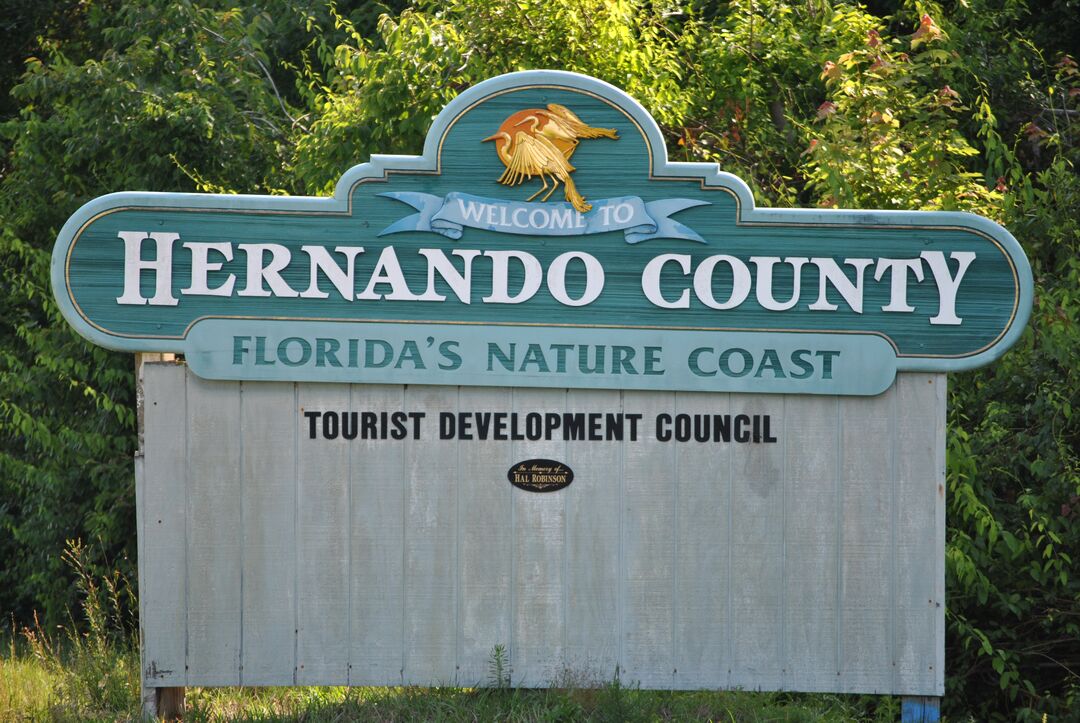 Hernando County Sign