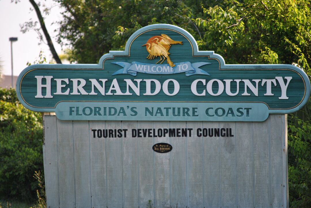 Hernando County Sign