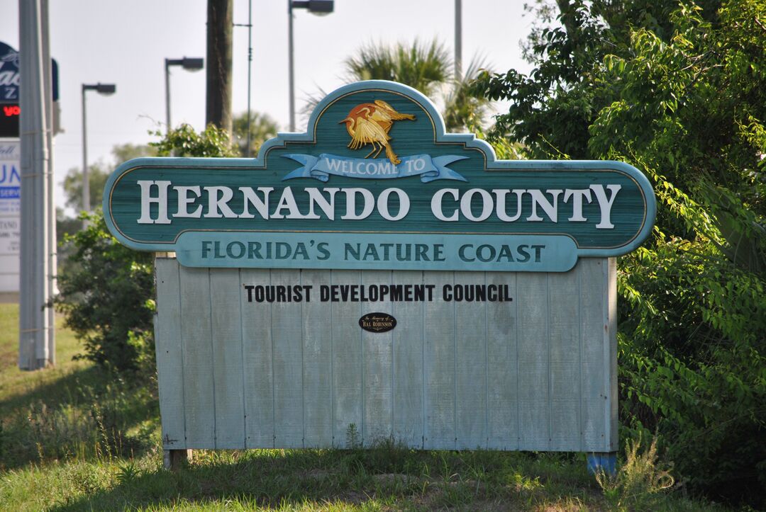Hernando County Sign