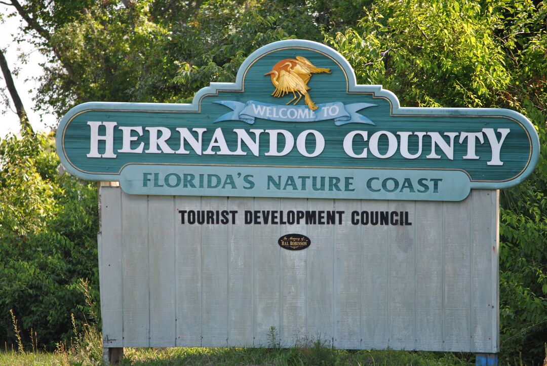 Hernando County Sign