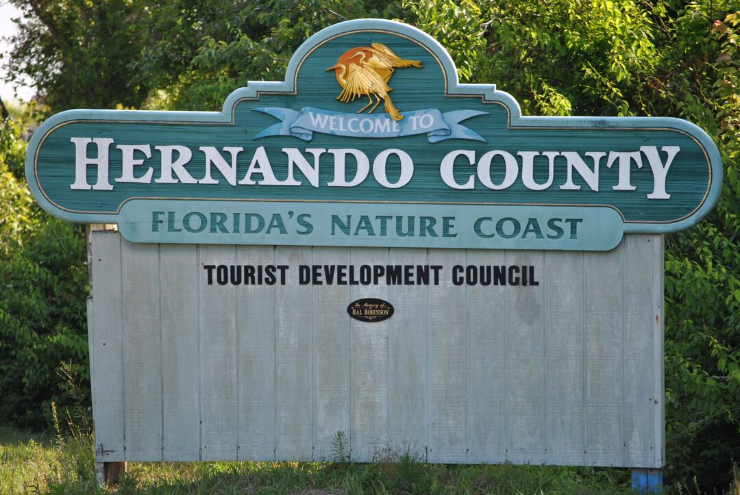 Hernando County Sign
