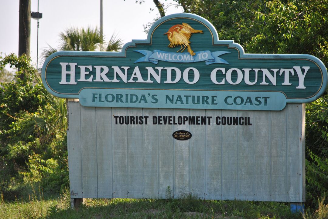 Hernando County Sign