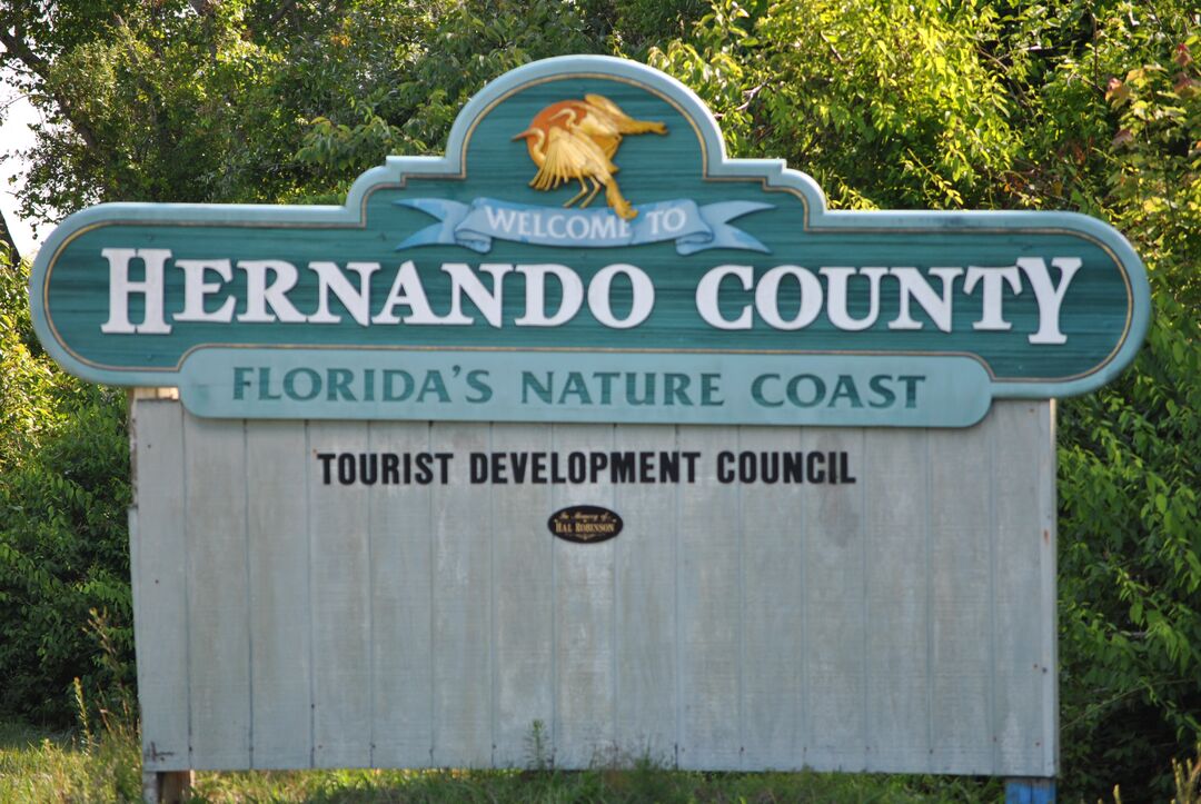 Hernando County Sign