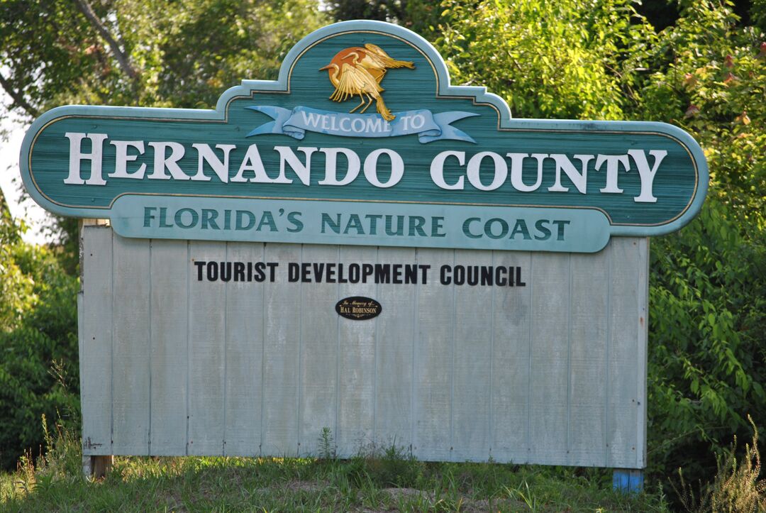 Hernando County Sign