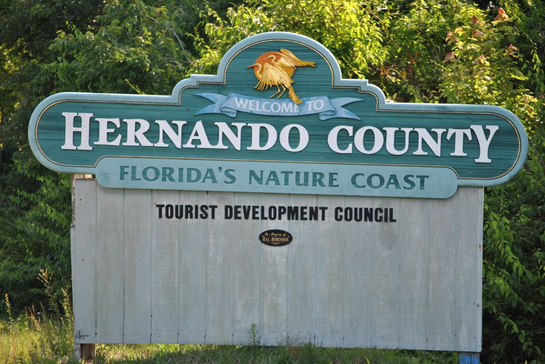 Hernando County Sign