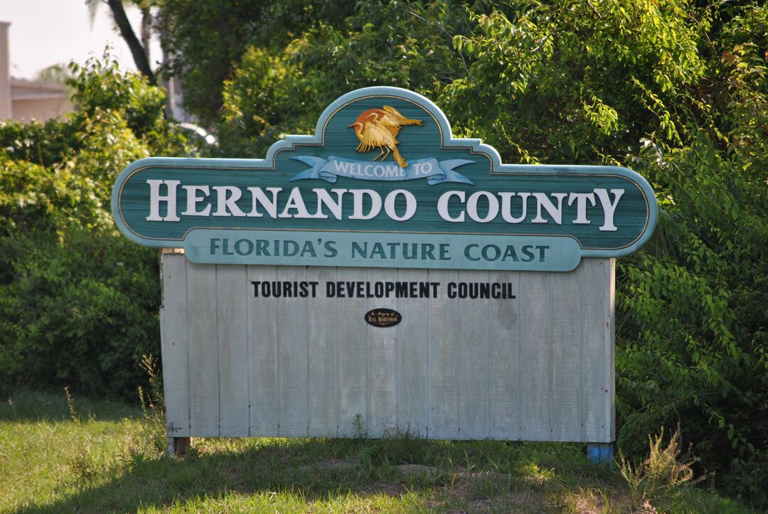 Hernando County Sign