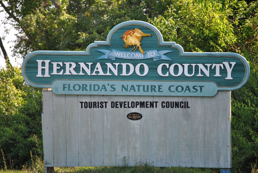 Hernando County Sign