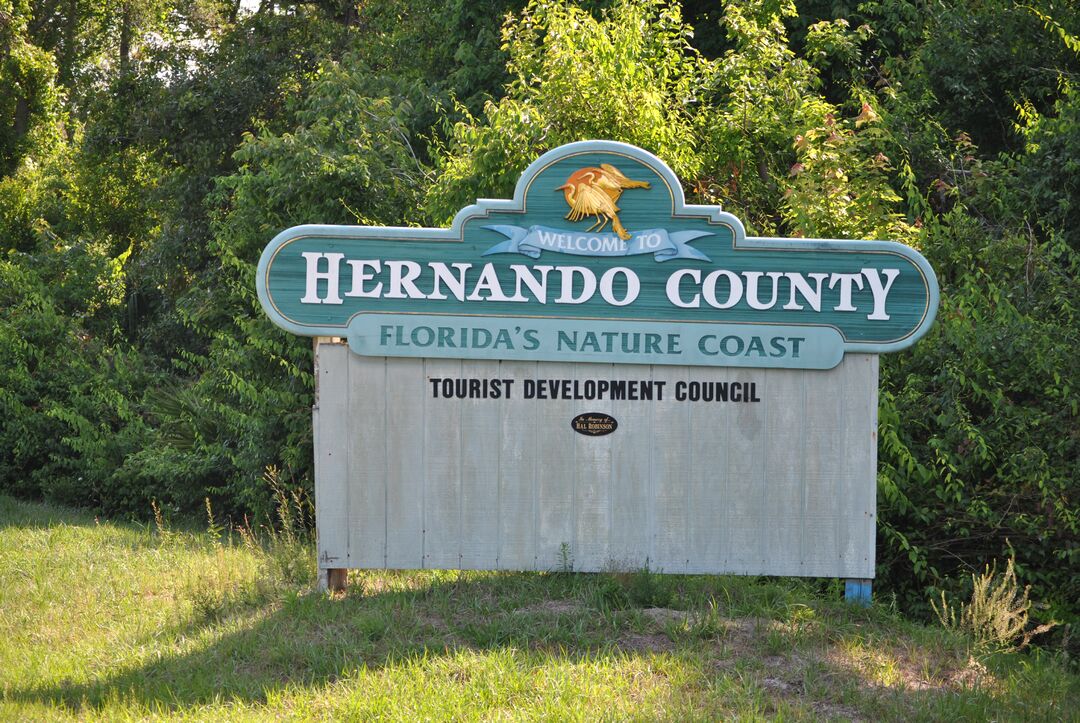 Hernando County Sign