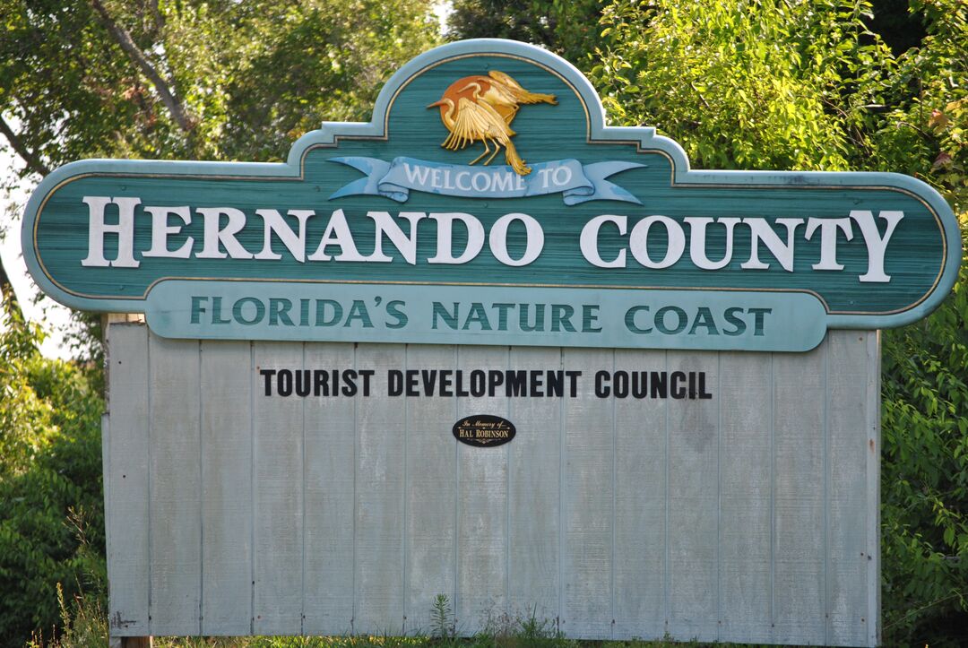Hernando County Sign
