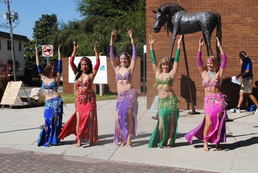 Dancers at Art n' Market Walk