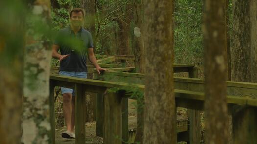 Florida's Adventure Coast Birdwatcher at Chinsegut Conservation Center, Brooksville