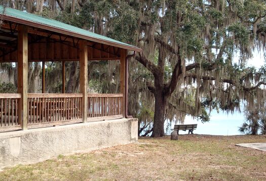 Gazebo, Silver Lake Recreation Area, Brooksville