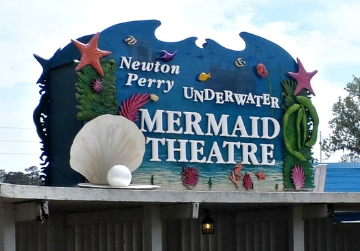 #7 - mermaid theatre sign