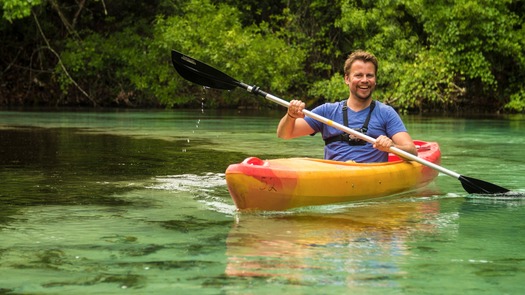 Weeki Wachee Kayaker