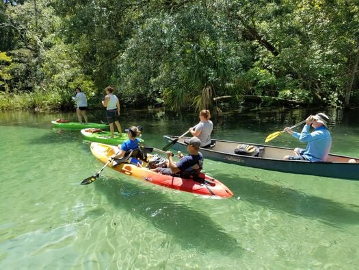 River Paddlers, Weeki Wachee River