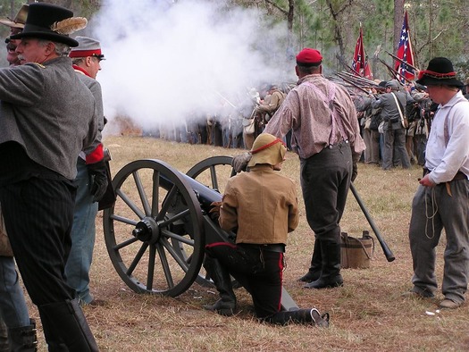 Brooksville Raid Re-enactment (photo by Brooksville Raid)