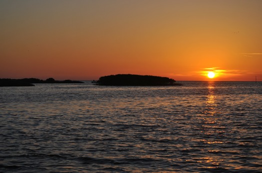 Bayport sunset (photo by C. Knudson)