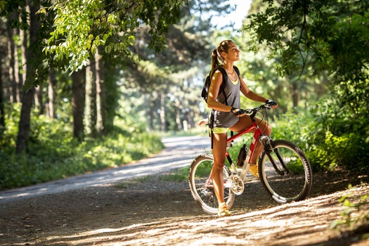 Bicyclist Lady