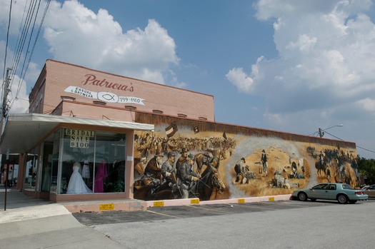 Brooksville Raid Mural