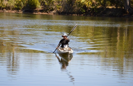 Kayaker Jenkins Mermaid Race