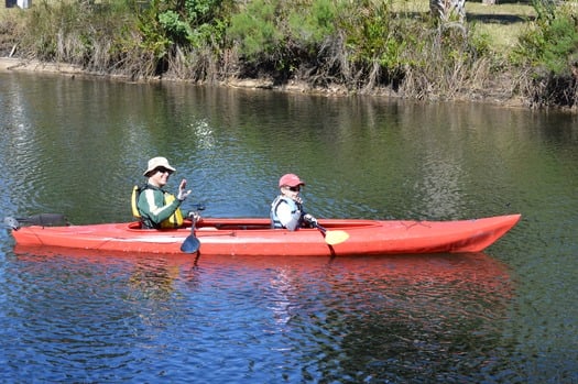 kayakers single/double