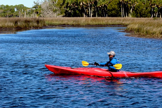 Kayaker Bayport 2