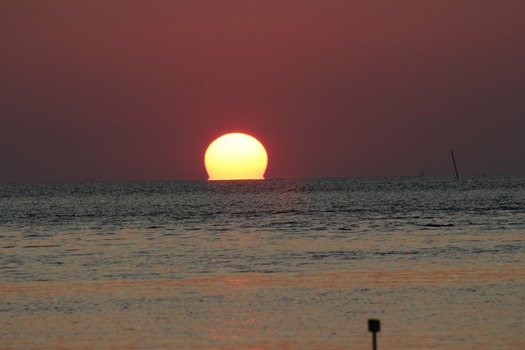 Sunset on Beach