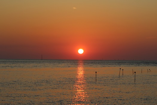 Sunset on Beach