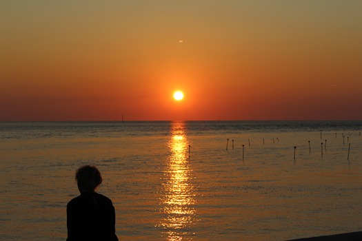 Sunset on Beach