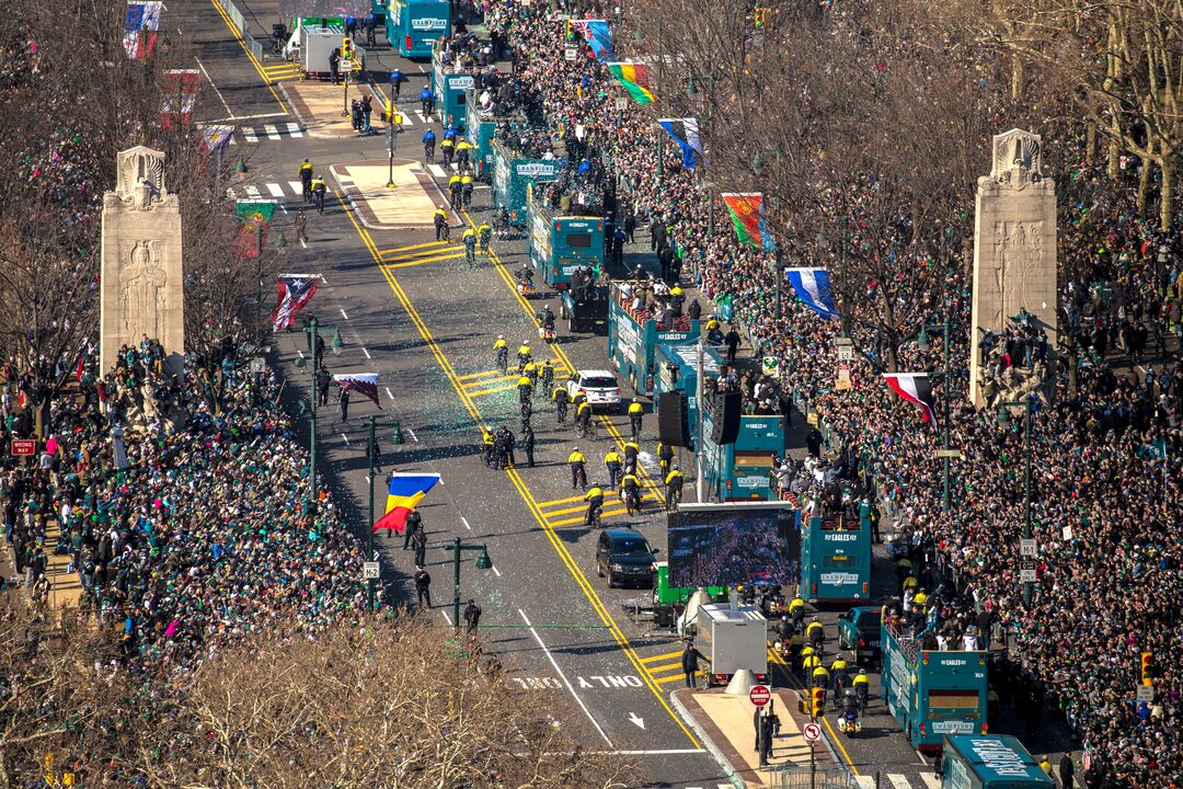 Philadelphia Eagles Super Bowl Victory Parade