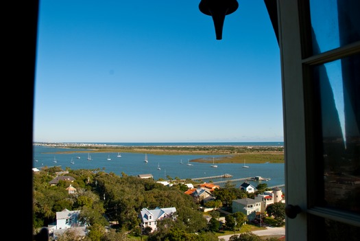 View of SA Inlet from Lighthouse