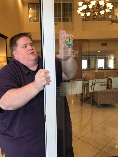 Window Cling in Action