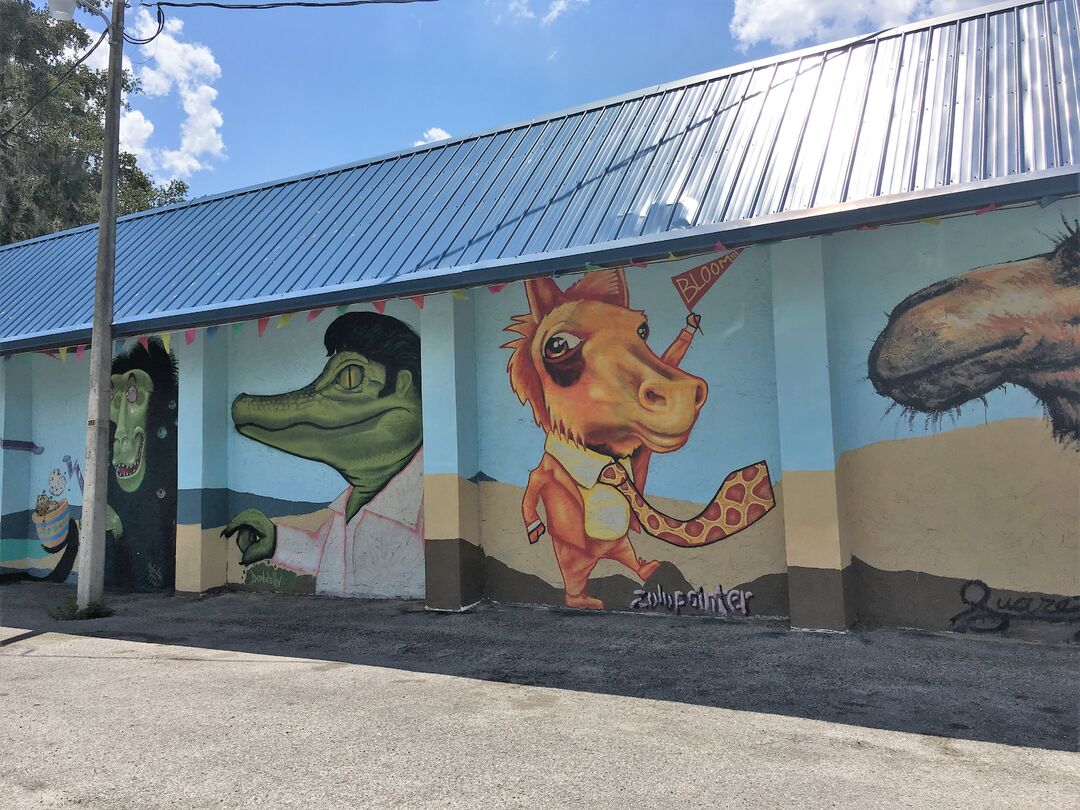 Boyett's Grove Mural, Florida's Adventure Coast