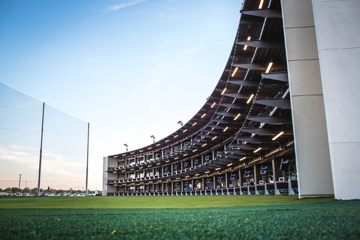 Topgolf Gilbert Tee Line from Field