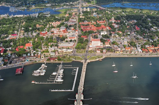 aerial st augustine