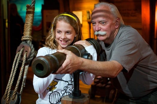 Gun Deck at Pirate & Treasure Museum