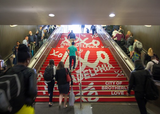 City of Brotherly Love Advertising, Penn Station