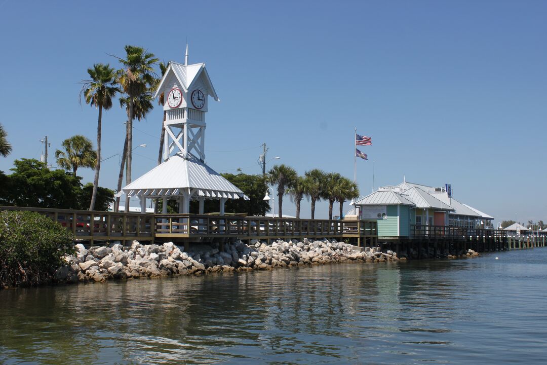 Clock Tower Bradenton Beach pier