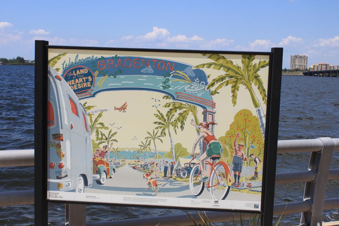 Riverwalk Postcard Public Art
