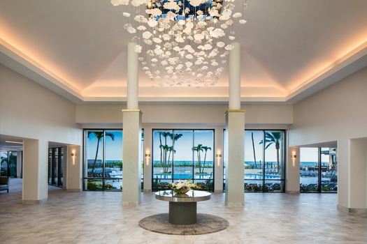 Hilton Marco Island New Lobby Design