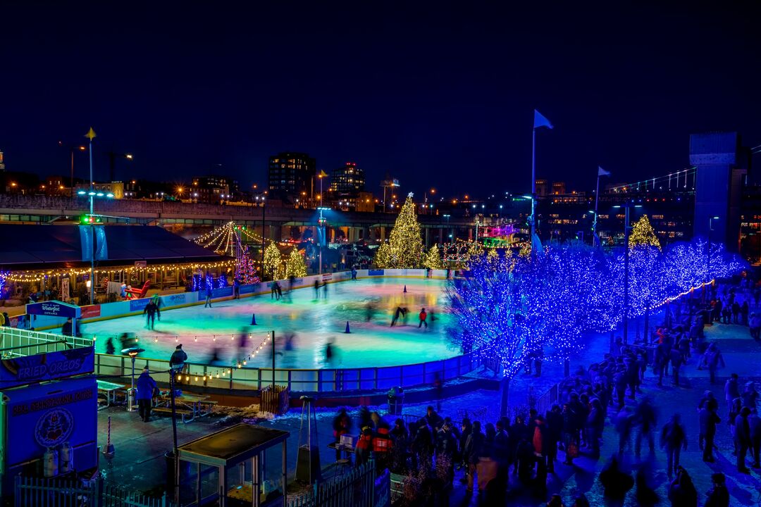 Rivers Casino New Year's Eve Fireworks on the Delaware River Waterfront