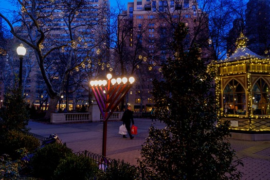 Rittenhouse Square Menorah