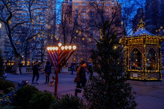 Rittenhouse Square Menorah