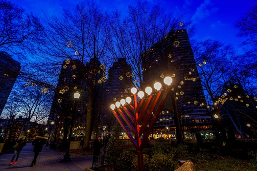 Rittenhouse Square Menorah