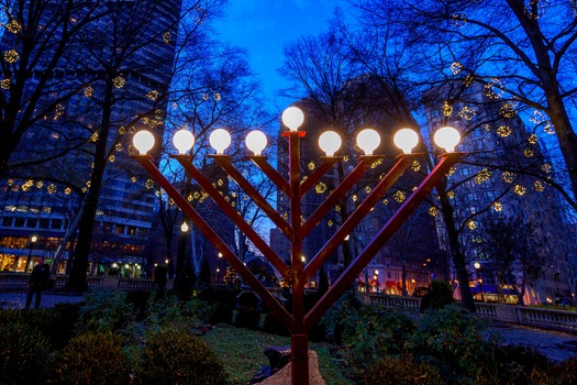 Rittenhouse Square Menorah