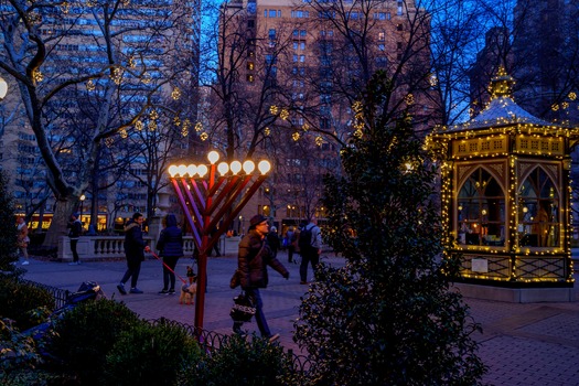 Rittenhouse Square Menorah