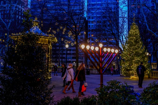 Rittenhouse Square Menorah