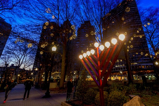 Rittenhouse Square Menorah